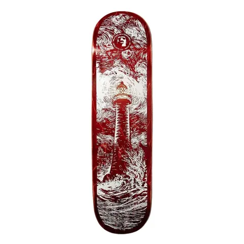 Heathen Light House (Red White) deck