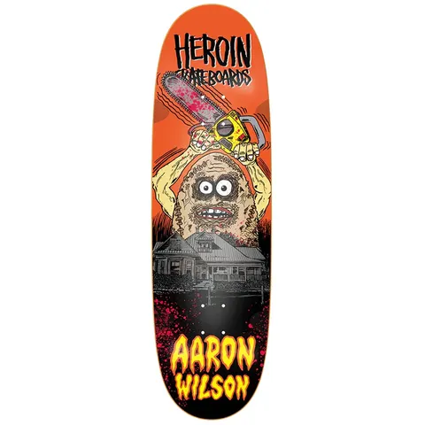 Heroin Aaron Wilson Chainsaw Egg Symmetrical deck
