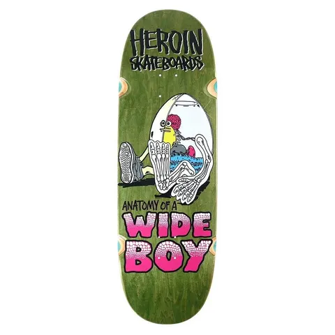 Heroin Anatomy of a Wide Boy WW (Shaped) deck