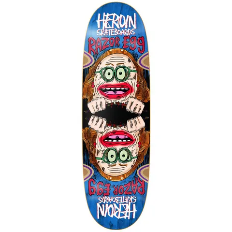 Heroin Auntie Razor Egg deck