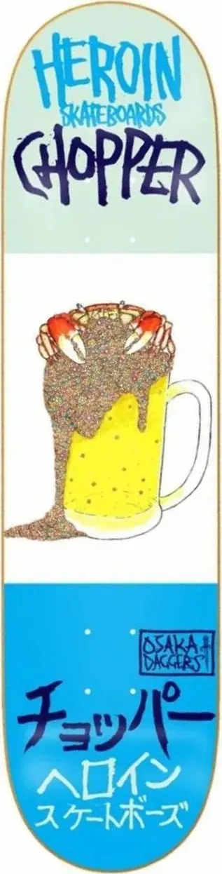 Heroin Chopper Beer Crab deck