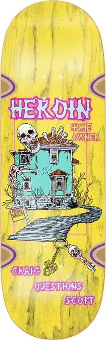 Heroin Craig Questions Die Tonight Series (Yellow Stain) 10 deck