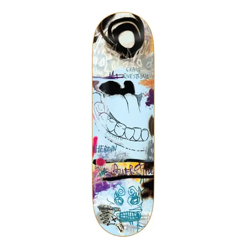 Heroin Craig Questions Painted 9″ deck