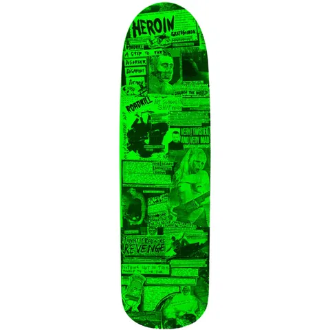 Heroin Craig Questions Zine deck