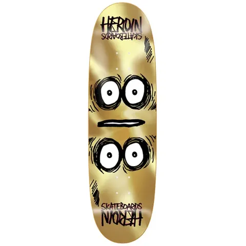Heroin Razor Edge Symmetrical Egg (Gold) deck