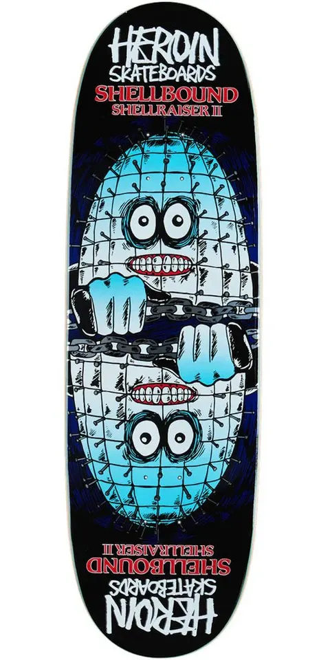 Heroin Shellraiser II Wide Boy deck