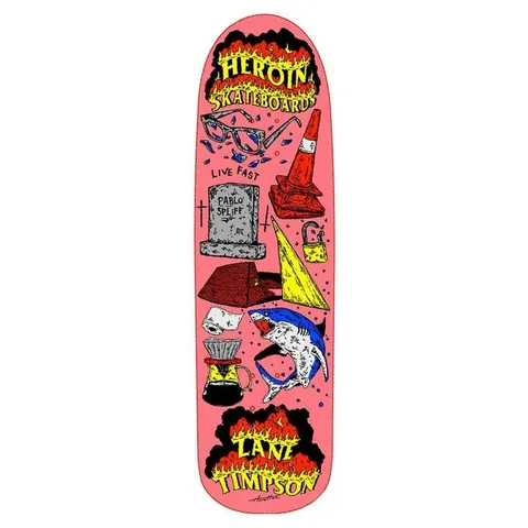 Heroin Zane Timpson Life (Shaped) deck