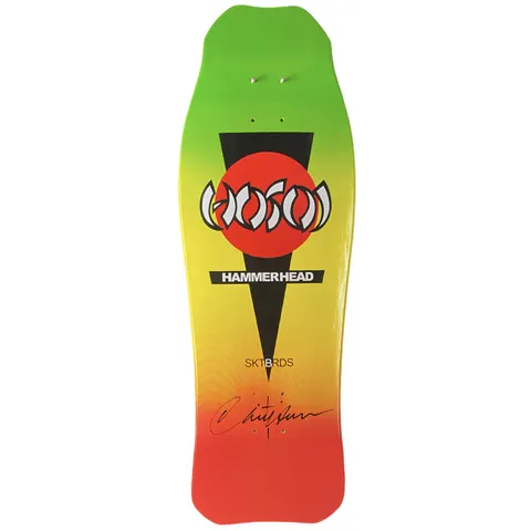 Hosoi Hammerhead Rasta Double Kick deck