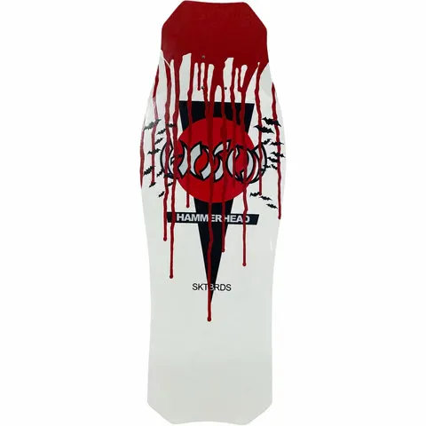 Hosoi O.G. Hammerhead Halloween Bloody Bats (White) deck