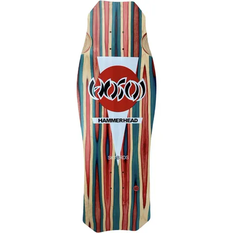 Hosoi O.G. Hammerhead Patriotic Swirl #165 deck
