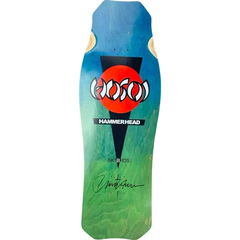 Hosoi O.G. Hammerhead Two Tone (Blue/Green Stain) deck