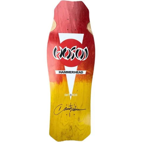 Hosoi O.G. Hammerhead Two Tone (Red/Yellow Stain) deck