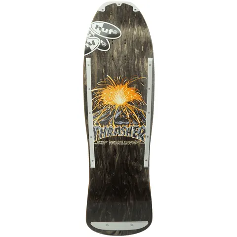 HUF Thrasher Meltdown Cruiser deck