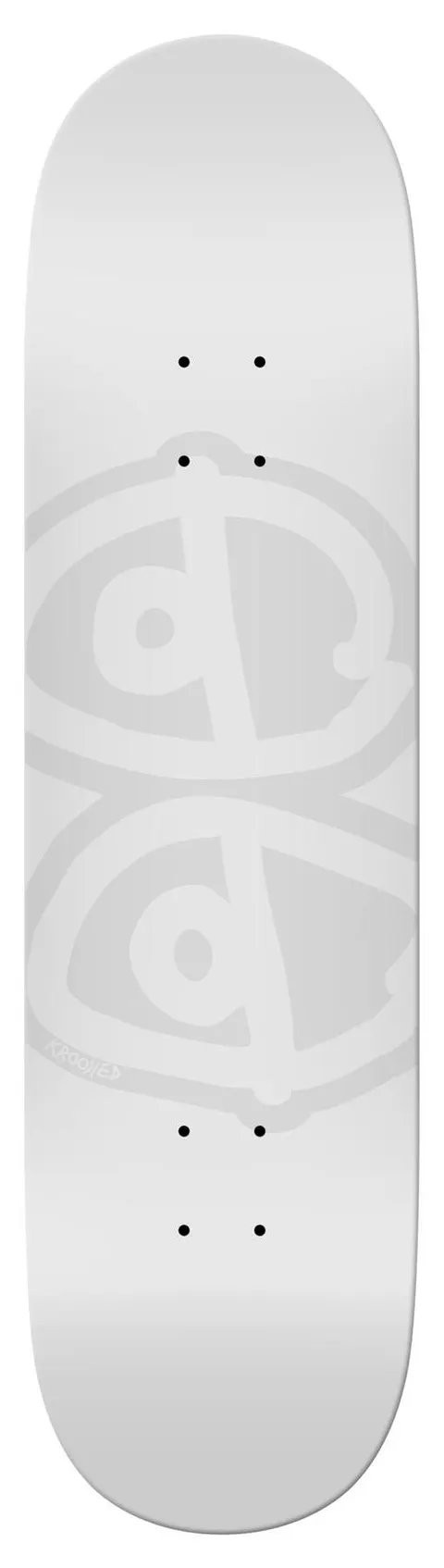 Krooked Eyes ( ) BBS (White) deck