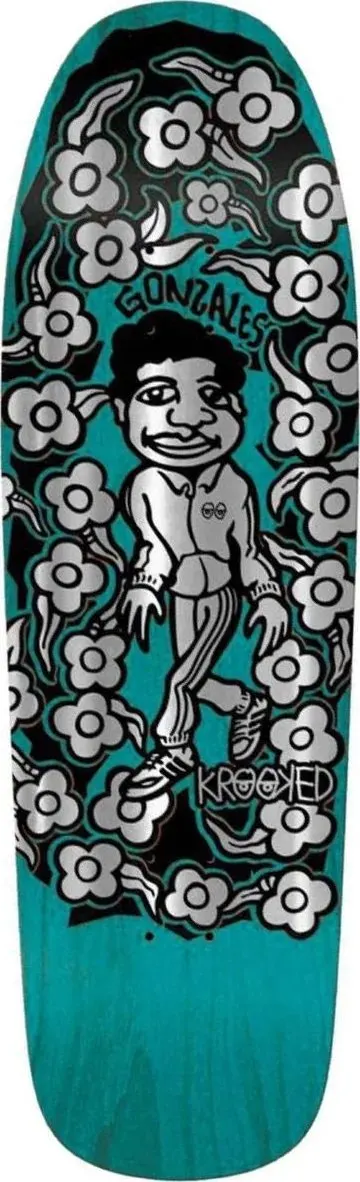 Krooked Gonz Sweatpants (Foil) deck