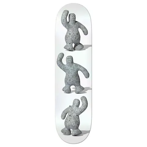 Krooked Lurker Lou Guest Artist (White/Grey) deck