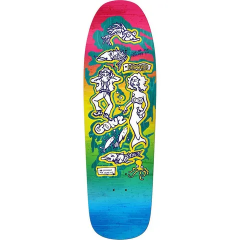 Krooked Mark Gonzales (Gonz) Colour My Friends LTD Release Blind Bag deck