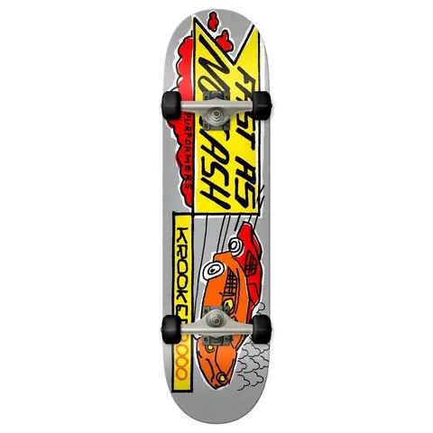 Krooked Racing Factory Grey deck