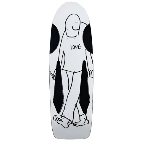 Krooked Skateshop Day Beamer LOVE LTD Edition Custom Shape deck
