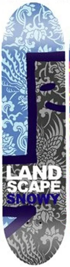 Landscape Pattern Series – Snowy deck