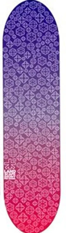 Landscape Snowy Pattern (purple/pink fade) deck