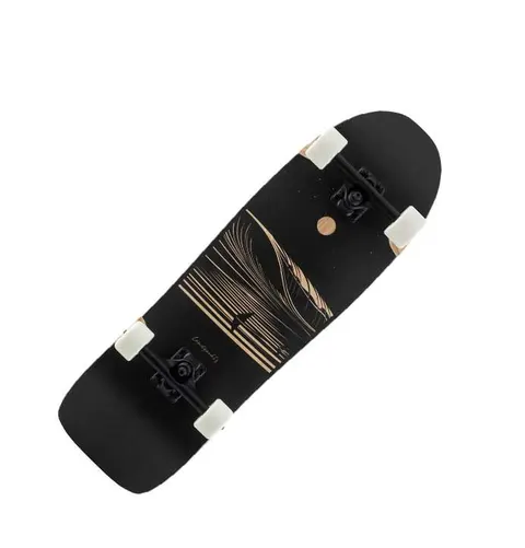 Landyachtz ATV-X Ditch Life Dark Wave Shaped deck