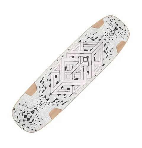 Loaded SnubNose Tesseract 2 Freeride Longboard deck