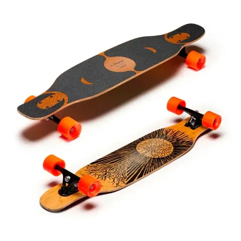 Loaded Symtail Longboard - Carving And Pumping Setup deck