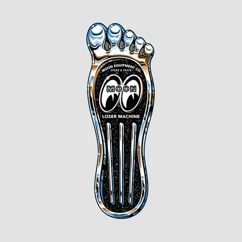 Loser Machine Mooneyes Gas Pedal Neon deck