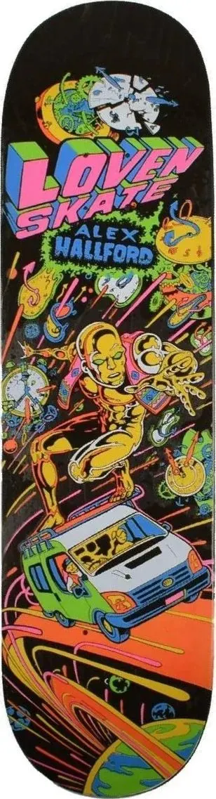 Lovenskate Alex Hallford Vantastic Voyage deck