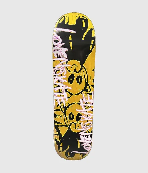 Lovenskate Bear Logo deck