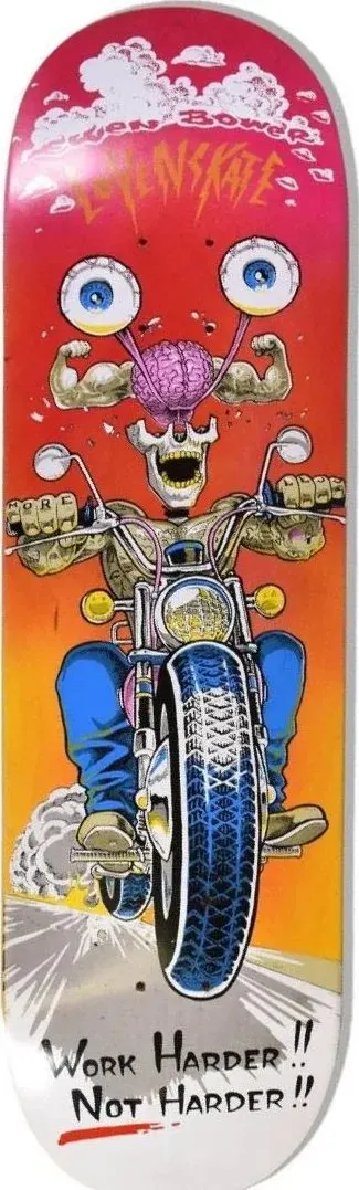 Lovenskate Ewan Bower Work Harder, Not Harder deck