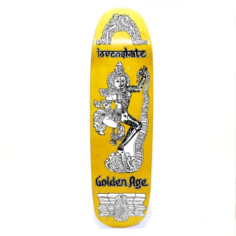 Lovenskate GOLDEN AGE X - by Sol Dhariwal-Bisset G8 shape deck