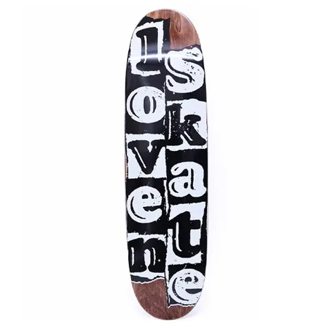 Lovenskate Tear Logo Egg (Shaped) deck