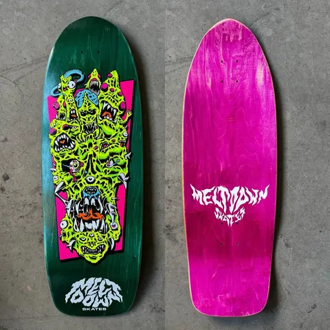 Meltdown SKATES: Mutant Models deck