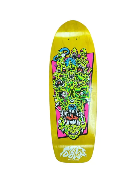 Meltdown Skates The mutant Pig Yellow deck