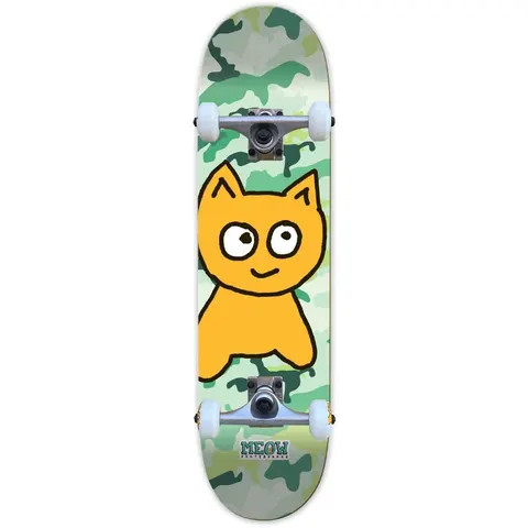 Meow Big Cat Soft Top (Green Camo) deck