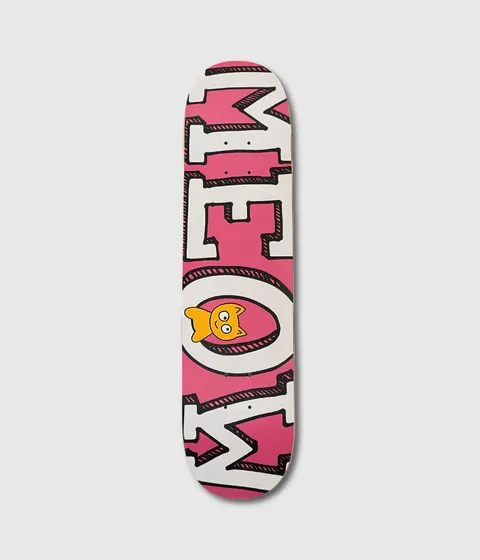 Meow DSM Logo (Pink) deck