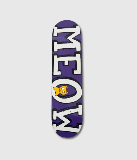 Meow DSM Logo (Purple) deck