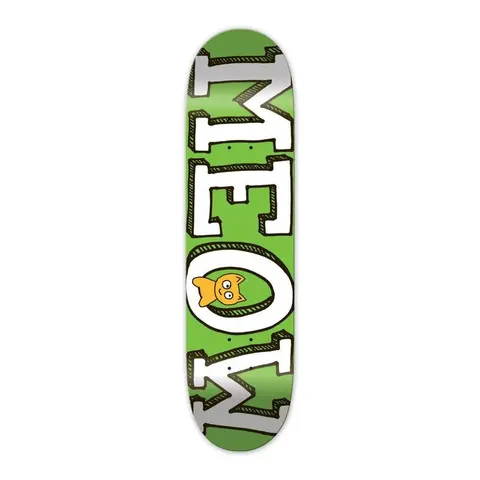Meow Logo (Green) deck