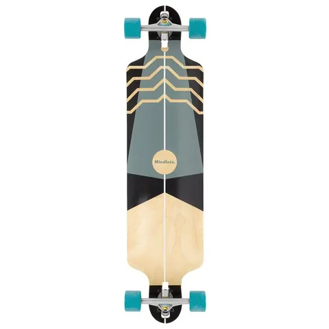 Mindless Tundra DT Longboard Teal deck