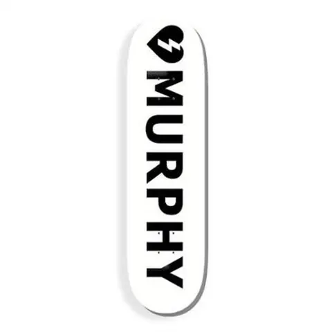 Mystery Murphy White Logo deck