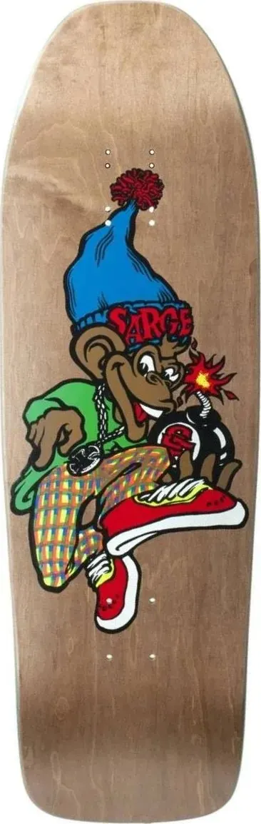 New Deal Danny Sargent Monkey Bomber (Brown) deck