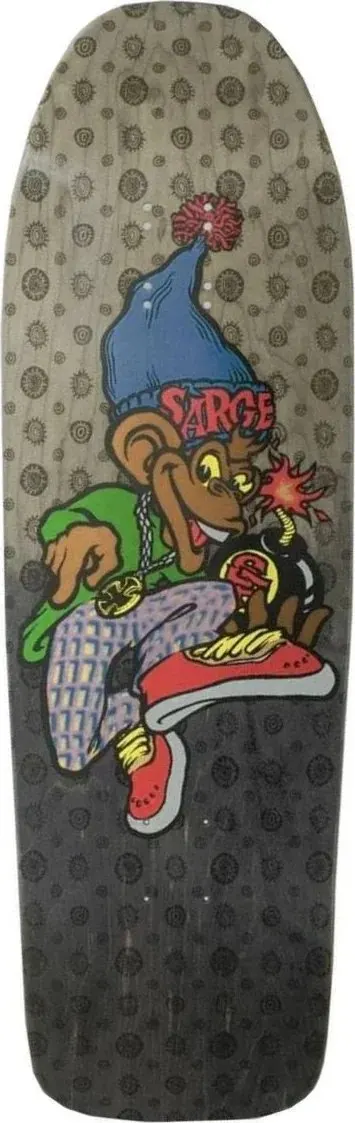 New Deal Danny Sargent Monkey Bomber (Metallic) deck