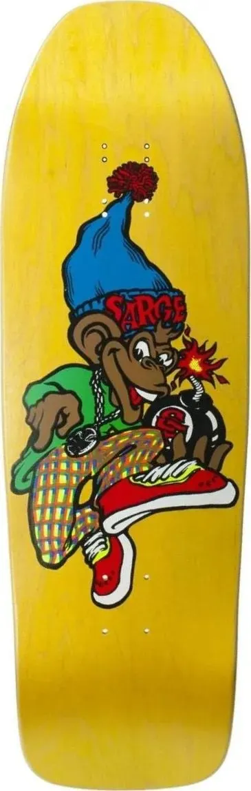 New Deal Danny Sargent Monkey Bomber (Yellow) deck