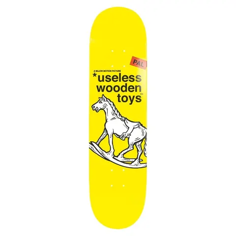New Deal Heritage Useless Wooden Toys Popsicle (Yellow) deck