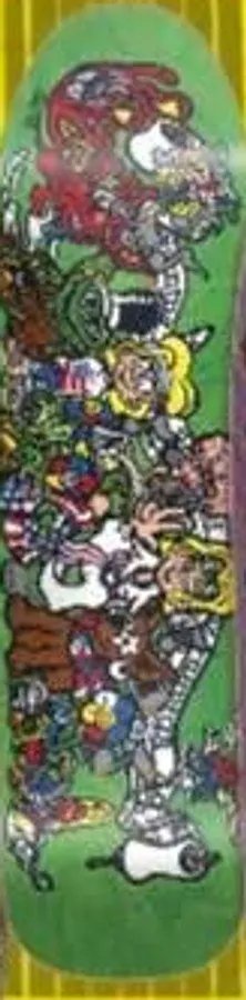 New Deal Howell Hippies (Green) deck