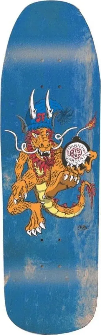 New Deal Steve Caballero Dragon Bomber (Blue Stain) deck