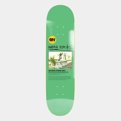 On Video Hubba Rocks Eric Koston deck