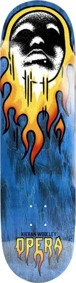 Opera Kieran Woolley Flame (Blue Bleed) deck